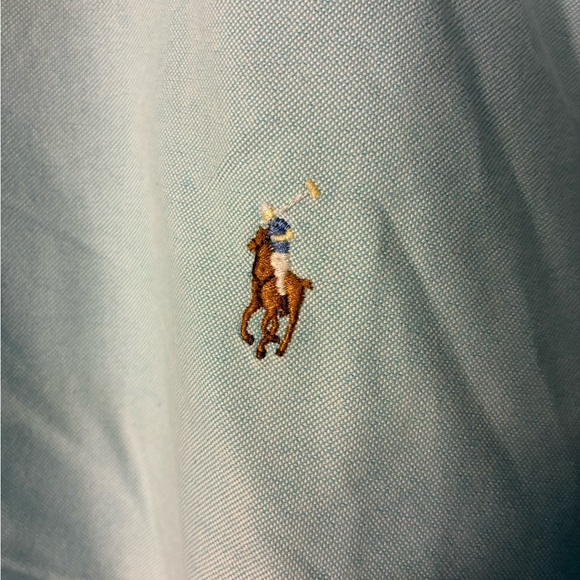 Ralph Lauren Men's Blue Label Button Down Long Sleeve Shirt Oxford 2XB Big Tall - Picture 2 of 8